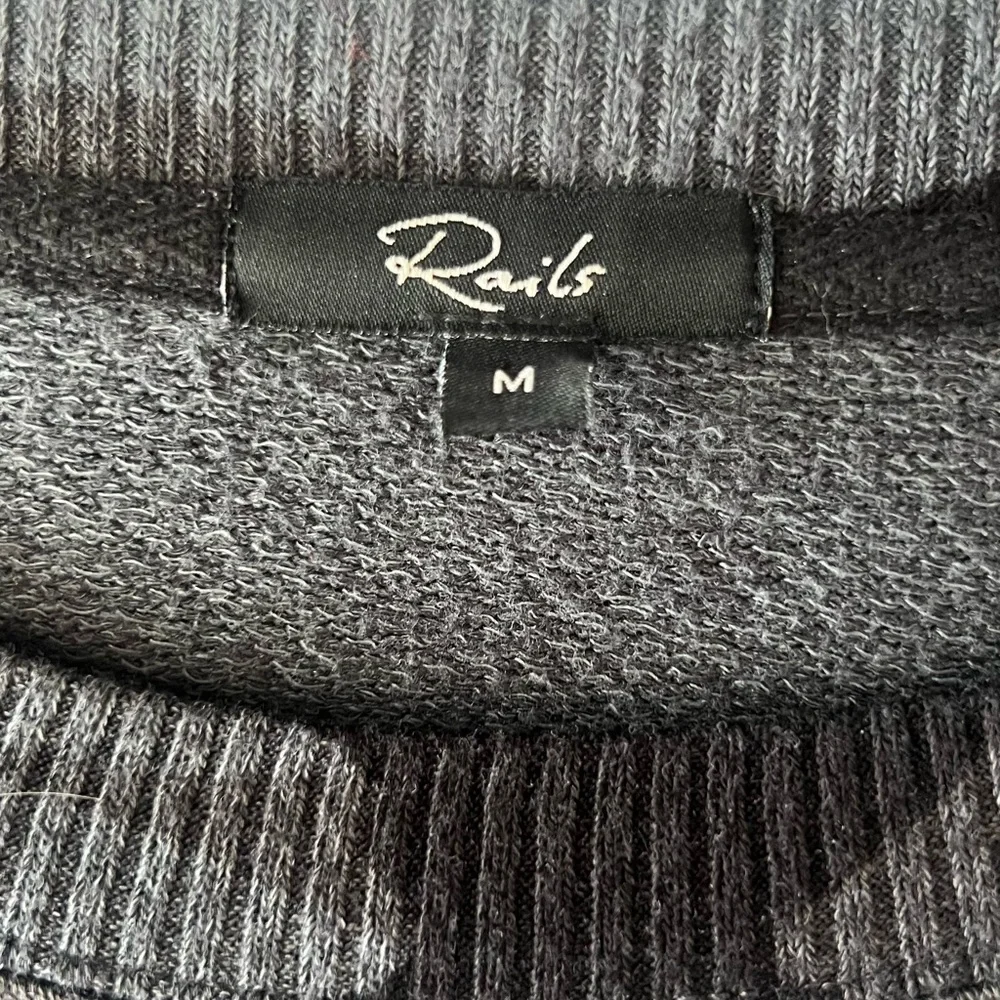 Rails Iron Camo Print Ramona Pullover Crewneck Sweatshirt Size Medium - Picture 5 of 10